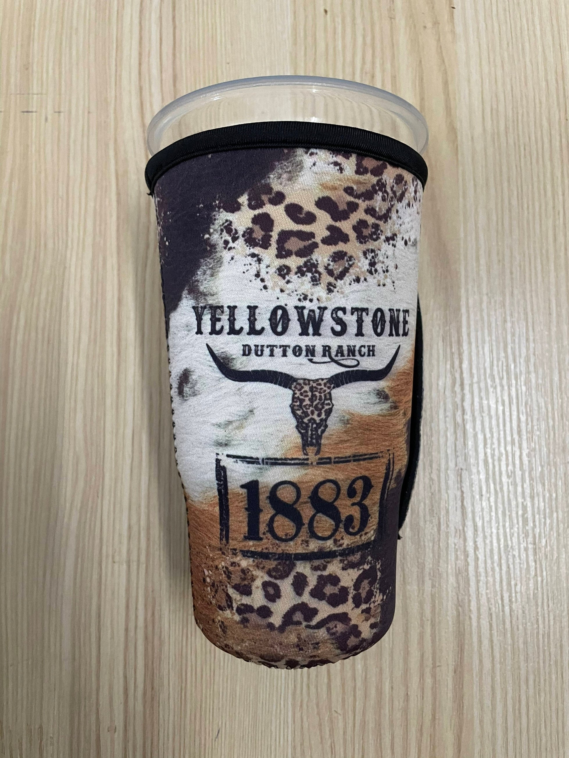 Tall Yellowstone 1883 LA Koozie Company